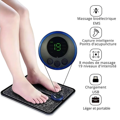 Tapis de massage électrique EMS